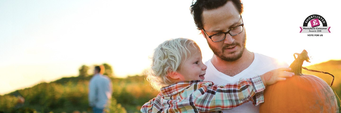 Dad with his son Dad with his son